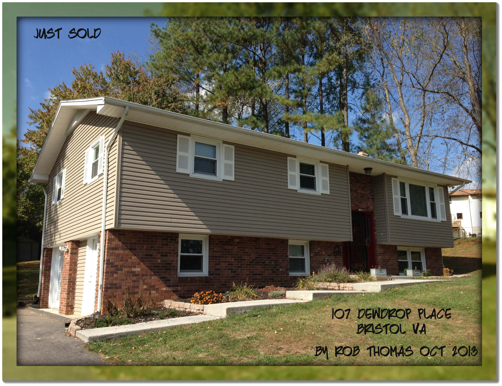Just Sold Home in Bristol VA Oct 2013107 Dewdrop Place!